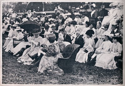 Some of the Spectators at the Guards Sports at Chelsea by Unbekannt