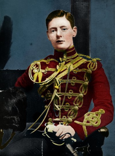 Soon He Was a Dashing Subaltern in the 4th Hussars by Unbekannt