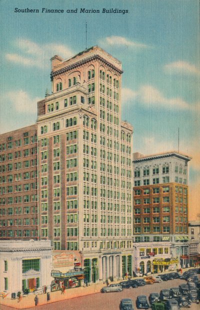 Southern Finance and Marion Buildings, Augusta, Georgia by Unbekannt