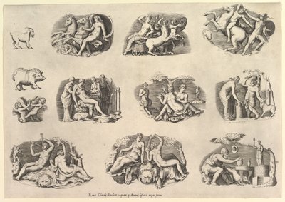 Speculum Romanae Magnificentiae: Subjects after Antiquity by Unbekannt