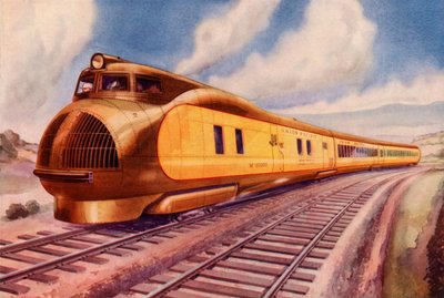Speeding Across A Continent by Unbekannt