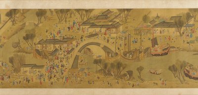 Spring Festival on the River by Unbekannt