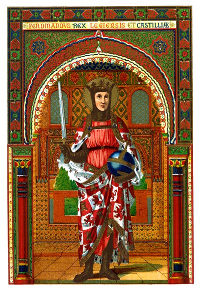 St Ferdinand Ferdinand III of Castile and Leon by Unbekannt