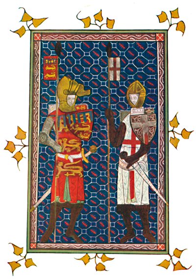 St. George and Plantagenet Earl of Lancaster by Unbekannt