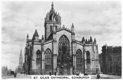 St Giles Cathedral, Edinburgh, 1937 by Unbekannt