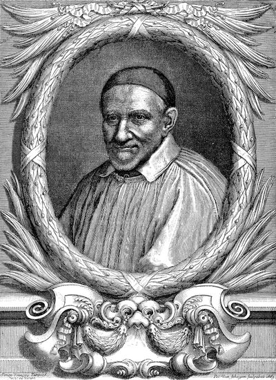 St Vincent de Paul, French Priest and Philanthropist by Unbekannt