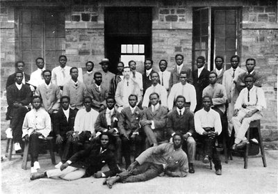 Staff of a West African Government Printing Department by Unbekannt