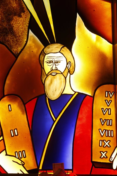 Moses and the Tables of the Law by Unbekannt
