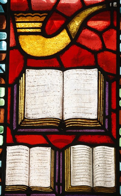 Stained Glass: Rosh Hashana, the Jewish New Year, Budapest by Unbekannt
