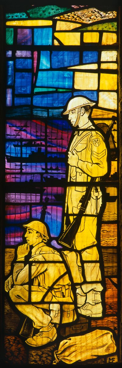Stained Glass Window, Royal Garrison Church, Portsmouth, Hampshire by Unbekannt