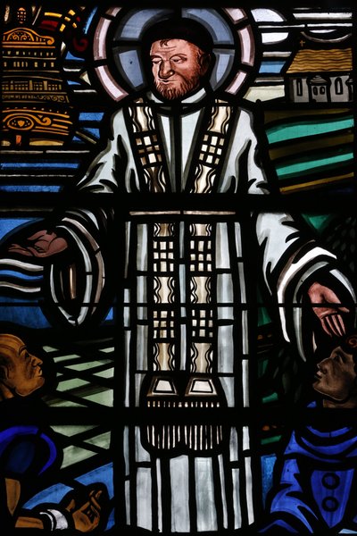 Stained glass window. Saint Vincent de Paul, Paris, France by Unbekannt