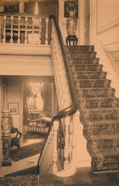 Staircase at the Cuban Embassy in Brussels, Belgium by Unbekannt