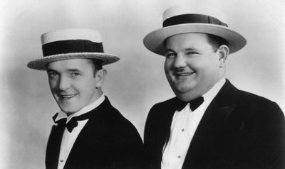 Stan Laurel 1890-1965 and Oliver Hardy 1892-1957, 20th Century by Unbekannt
