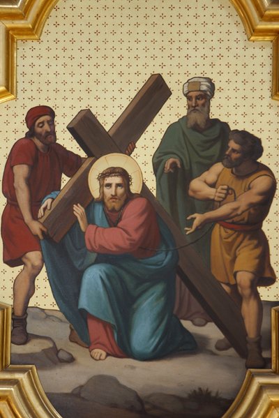 Station of the Cross in Saint-Louis cathedral, Blois, France by Unbekannt