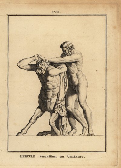 Statue of Hercules Killing a Centaur by Unbekannt