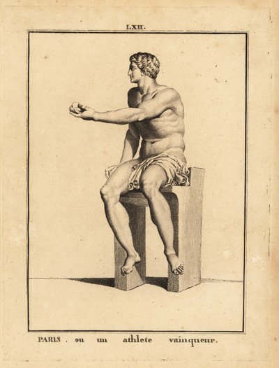 Statue of Paris or a Victorious Athlete by Unbekannt