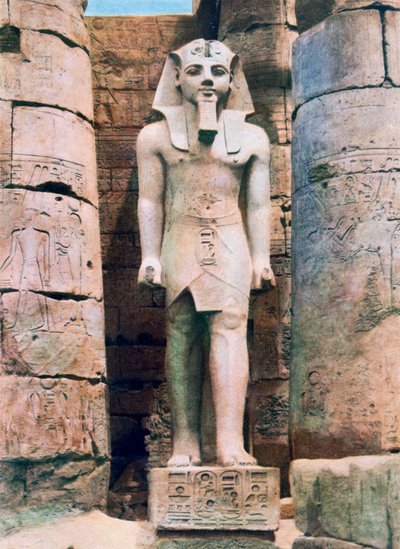Statue of Ramses II, Luxor, Egypt by Unbekannt