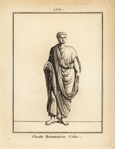 Statue of Roman Emperor Claudius, Tiberius Claudius Caesar Augustus Germanicus by Unbekannt
