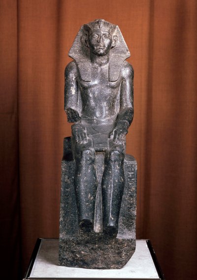 Statue of the Pharaoh Amenemhat III, 19th century BC by Unbekannt