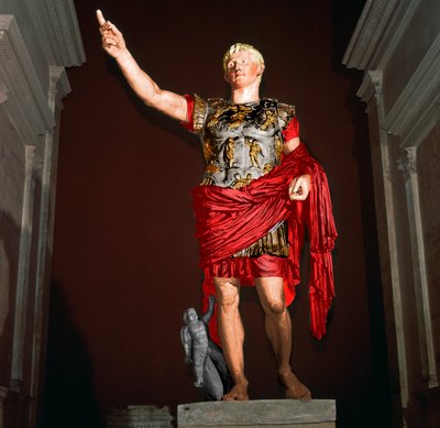 Statue of the Roman Emperor Augustus by Unbekannt