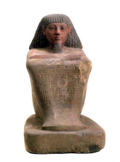 Statue of the Scribe Maaniamen, Middle of the 15th Century BC by Unbekannt