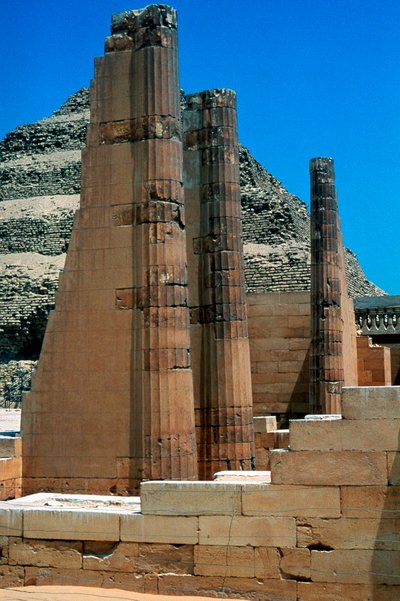 Step Pyramid of King Djoser Zozer, Saqqara, Egypt, 3rd Dynasty by Unbekannt