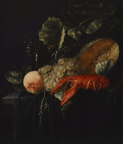 Still Life with Lobster by Unbekannt