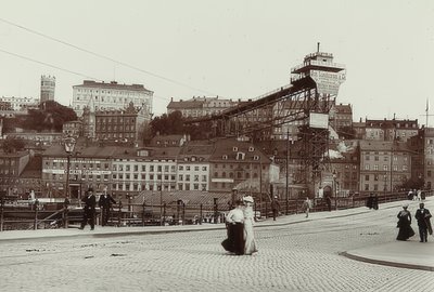 Stockholm / Sweden. Katarinahissen (Elevator) by Unbekannt
