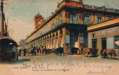 Street scene, Havana, Cuba by Unbekannt