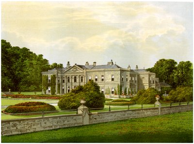 Studley Royal, Yorkshire, home of the Marquess of Ripon, c1880 by Unbekannt