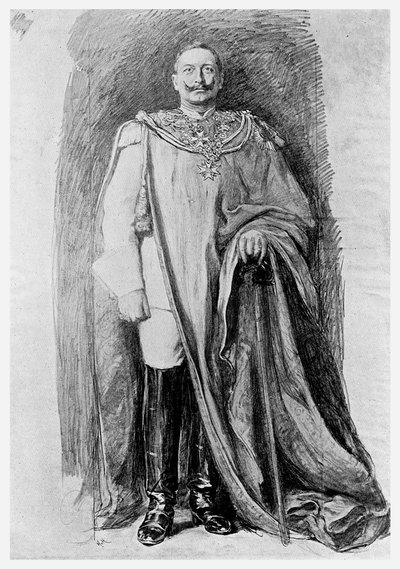 Study for the Enamel Portrait of Emperor Wilhelm II of Germany by Unbekannt