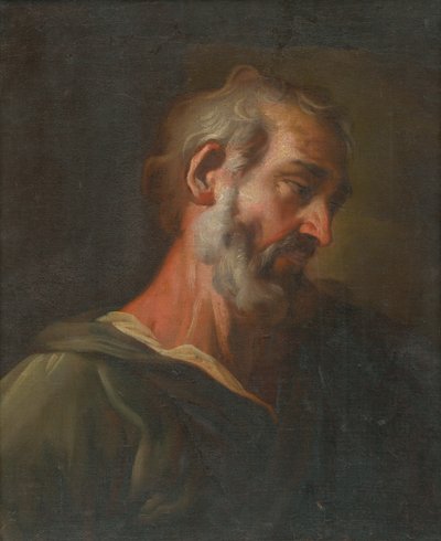 Study of Head - Bust - of an Apostle by Unbekannt
