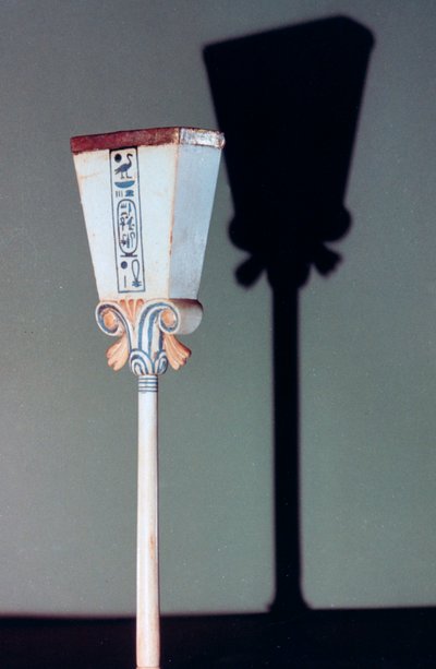 Stylized lotus flower ivory papyrus polisher by Unbekannt