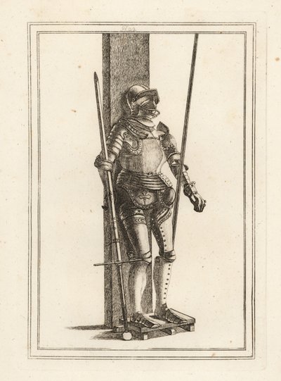 Suit of armour belonging to John of Gaunt, Duke of Lancaster by Unbekannt
