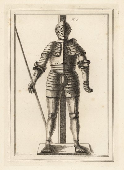 Suit of armour made for King Henry VIII at age 18 in the Tower of London by Unbekannt