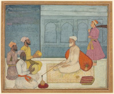 Sultan and Musicians by Unbekannt Unbekannt