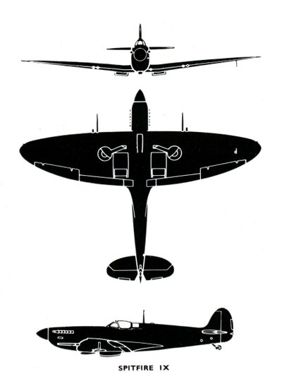 Supermarine Spitfire Mk IX by Unbekannt