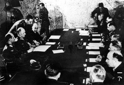 Surrender of Nazi Germany, Reims, France, 7 May 1945 by Unbekannt