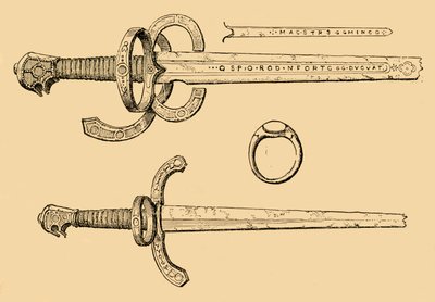 Sword, Dagger and Ring of King James IV of Scotland by Unbekannt
