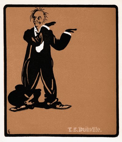 T.E. Dunville 1868-1924, English Singer and Comedian, late 19th century by Unbekannt