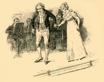 Taking his hand, turned him round to the audience, 1907 by Unbekannt