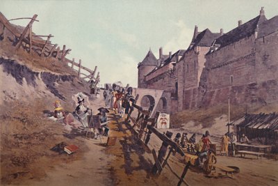 Target Practice Dieppe 1795, 1896 by Unbekannt