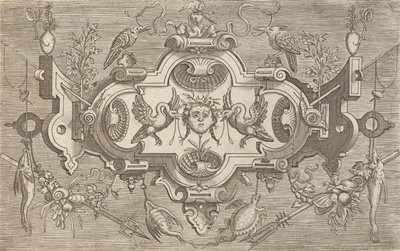 Cartouches and Other Ornaments by Unbekannt