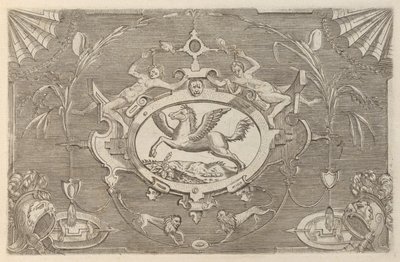 Cartouches and Other Ornaments by Unbekannt
