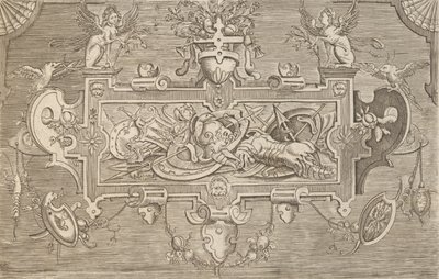 Cartouches and Other Ornaments by Unbekannt