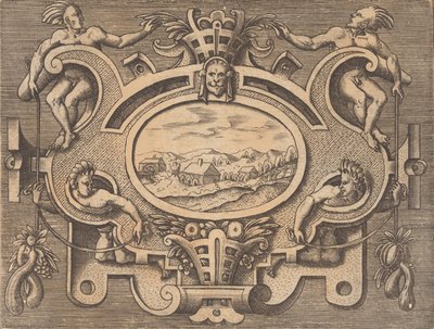 Cartouches and other ornaments by Unbekannt