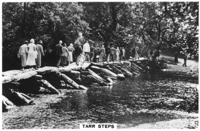Tarr Steps, across the River Barle in Exmoor, Somerset by Unbekannt