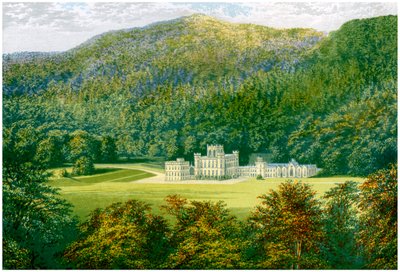 Taymouth Castle, Perthshire, Scotland, home of the Earl of Breadalbane by Unbekannt