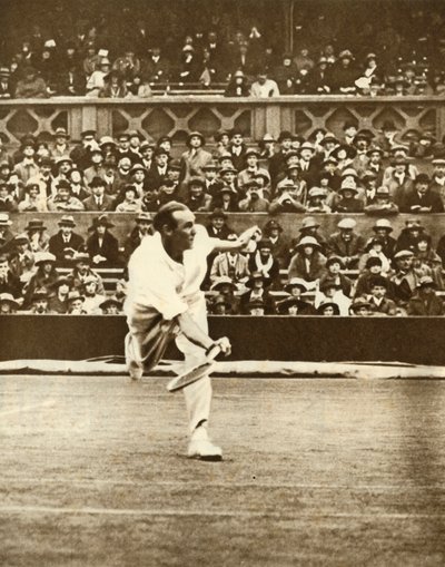 Tennis match on Centre Court at Wimbledon by Unbekannt