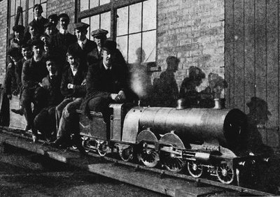 Testing a Miniature Atlantic Engine at Northampton, 1926 by Unbekannt